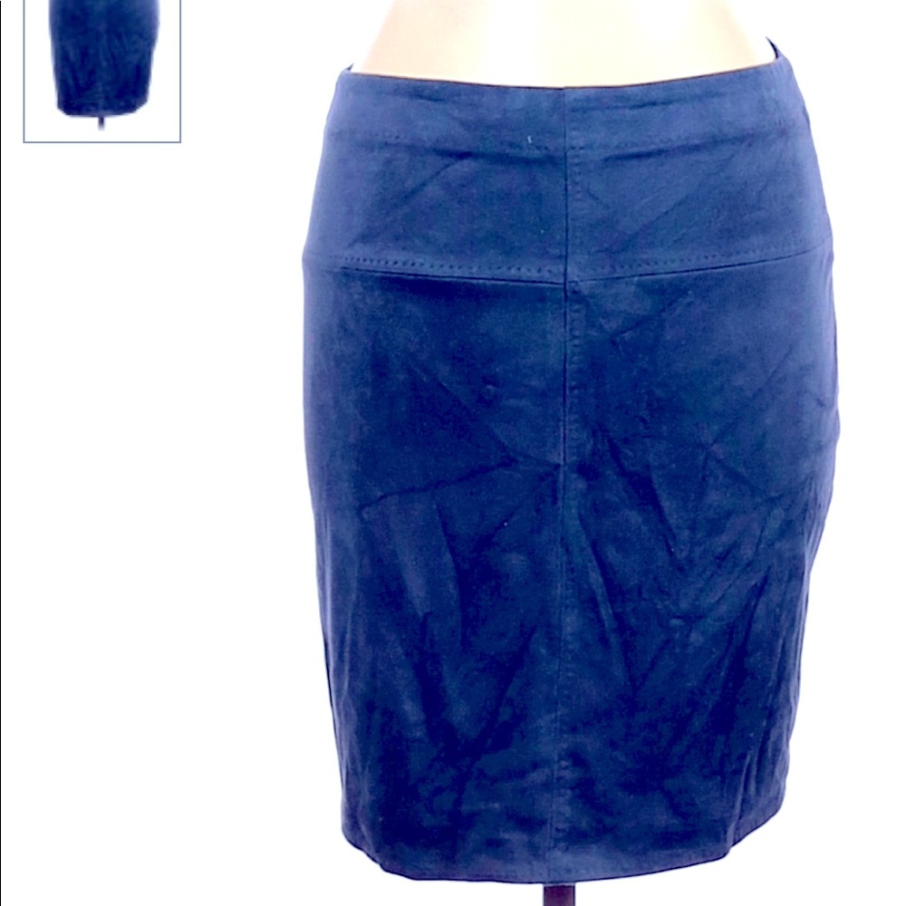 Blue Suede Max Studio Mini skirt